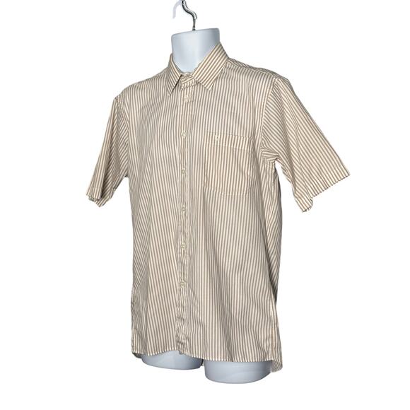 Christian Dior Men's Striped Button-Up Shirt Size 15 1/2 Vintage 90’s - Picture 1 of 8